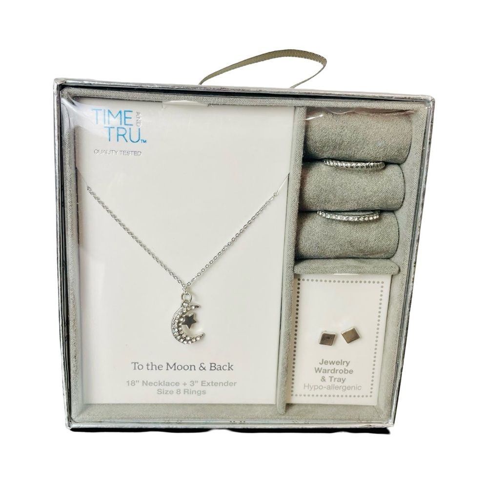 “To the Moon & Back” Jewelry Gift Set